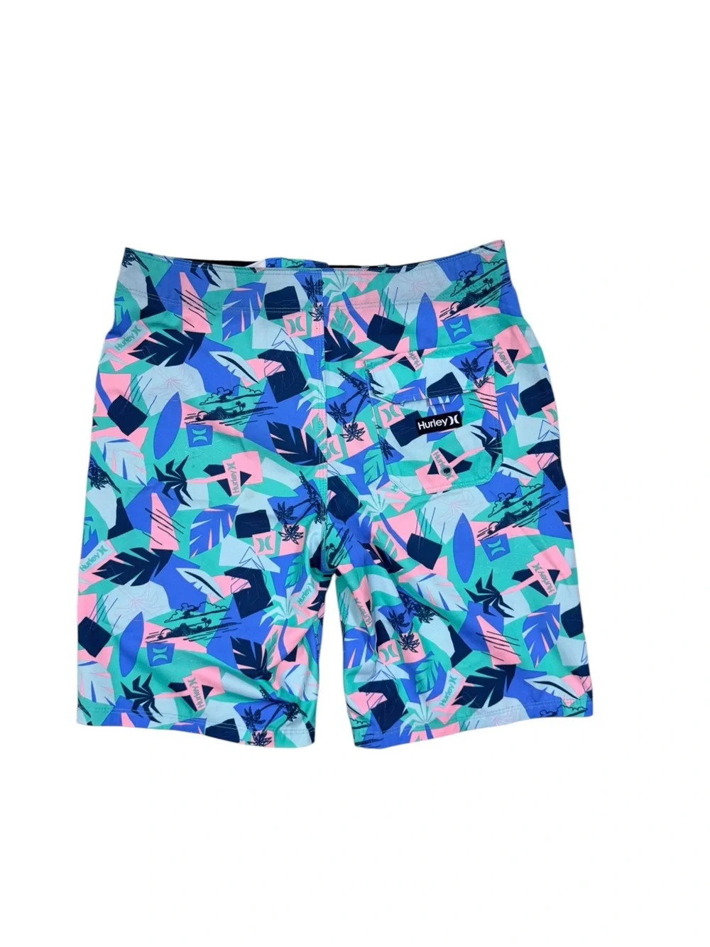 Hurley Boys Size 14/27 Retro Resort Swim Board Shorts